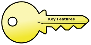 key web hosting features