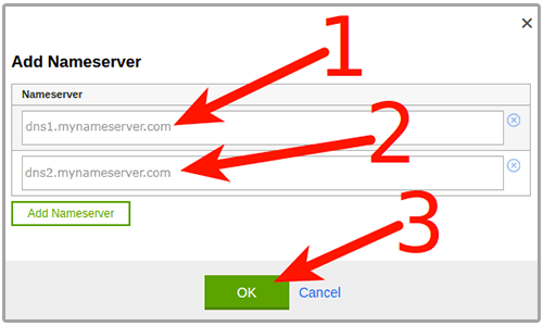 update nameservers,dns,dns nameserver,name servers